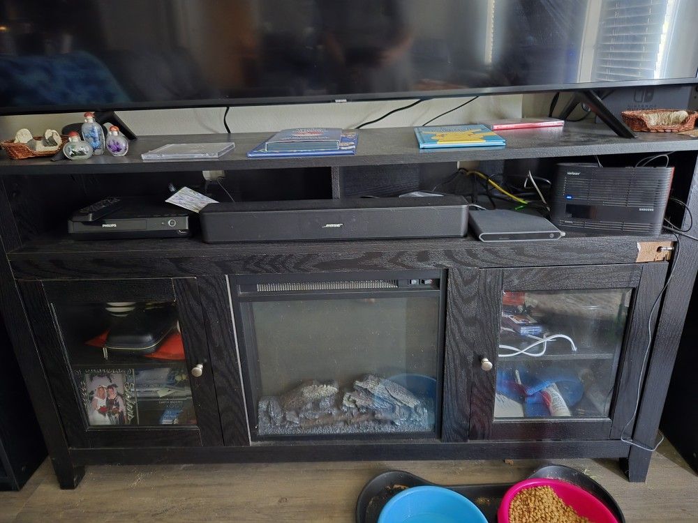 Tv Stand With Fireplace