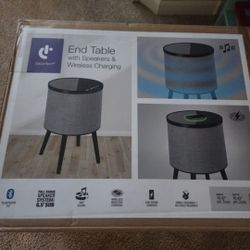 Decor Tech Speaker End Table 