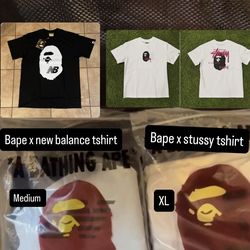 Bape shirts pickup only