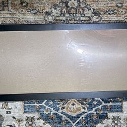 Poster Frame With Black Wood Border 12x36 