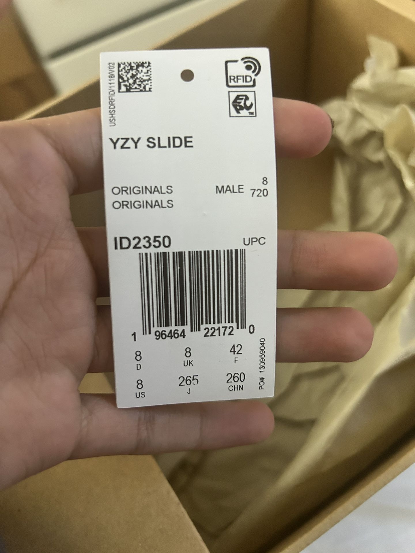 Yeezy Slide ‘Slate Grey’