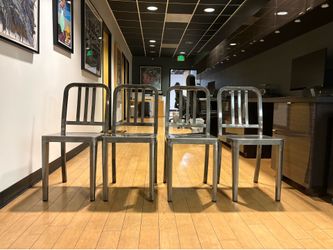 Metal Chair Set (4 Chairs)