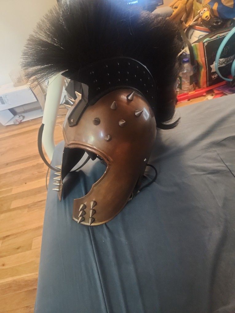 Metal helmet