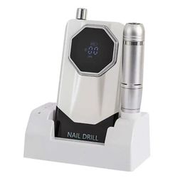 New 15W Cordless Rechargeable Nail Drill Machine Portable Electric Nail Drill Professional 45000RPM Nail Drill Machine