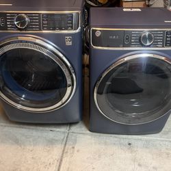 GE  front load washer and electric dryer  set