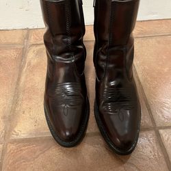 Men’s Leather Boots Size 10