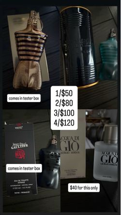 cologne/perfume (read description)