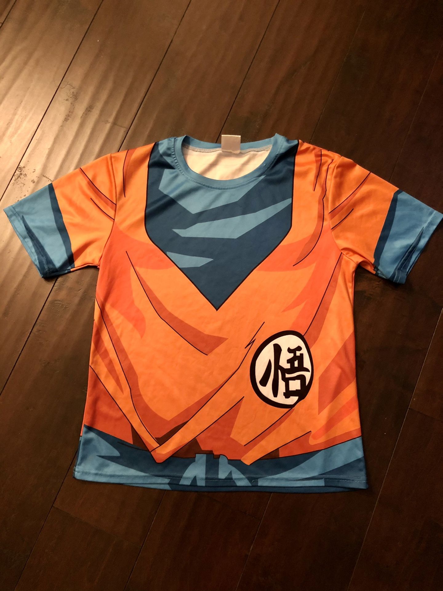 Dragon Ball Z, 3D Print Shirt Super Saiyan Goku Vegeta pre-owned medium