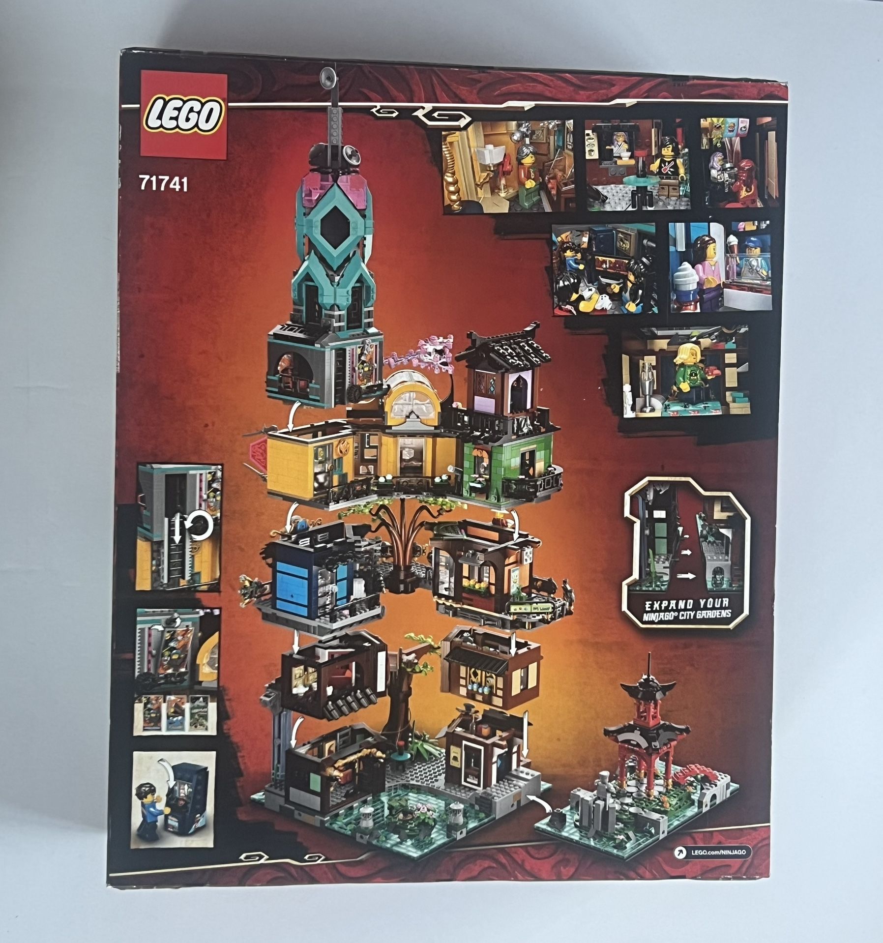 FantasMall Display Case/Box for LEGO® NINJAGO® City Gardens