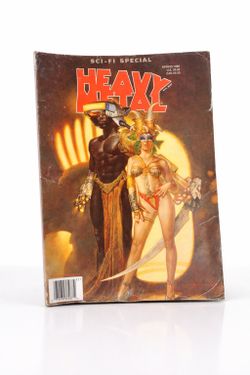 Heavy Metal Magazine Spring 1998 Sci-Fi Special 🔥 Vintage Rare Cover – OG Collector Piece