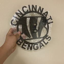 Cincinnati Bengals Metal Sign NFL