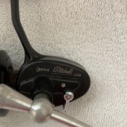 Garcia Mitchell 308 Fishing Reel Made In France Excellent
