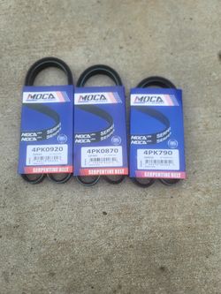 94-01 Acura Integra New Belts 
