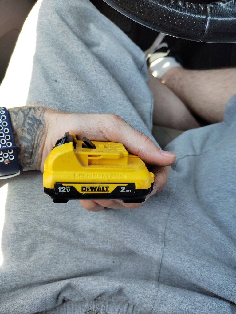 12v DeWalt Battery