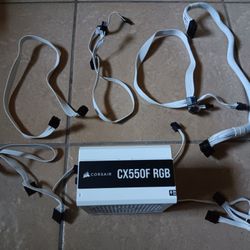 Corsair PSU CX550F With Connectors And Power Cable. $40