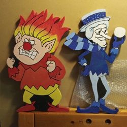 Handcrafted Christmas decorations and more