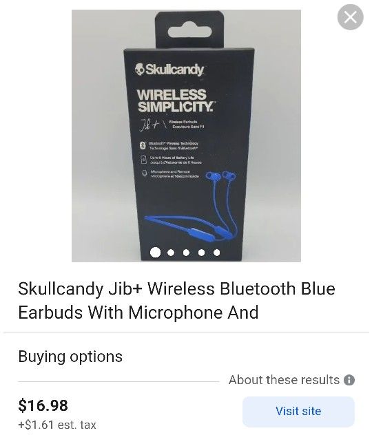 Skullcandy Wireless Earbuds