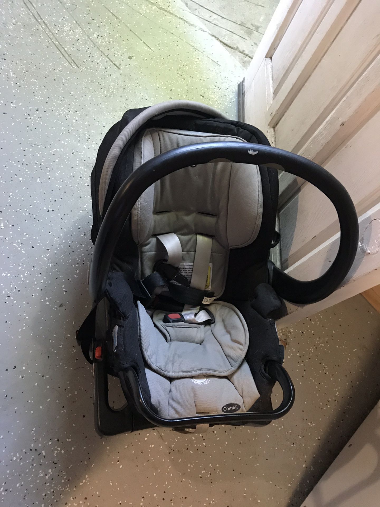 Smaller baby car seat