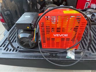 GYQSYSJ4GFLXPKNTS001V1 VEVOR PCP Air Compressor, 4500PSI/30Mpa Diving Scuba Tank Air Compressor, 60 L/min Four-Cylinder Auto Stop PCP Rifle Compressor