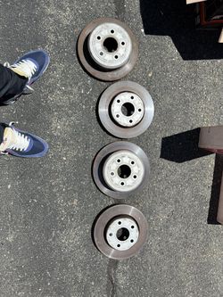 Brake Rotors And Pads From Jeep Wrangler Jk