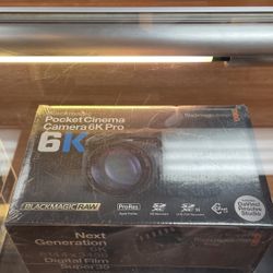 Blackmagic 6k Pro Cinema Camera 