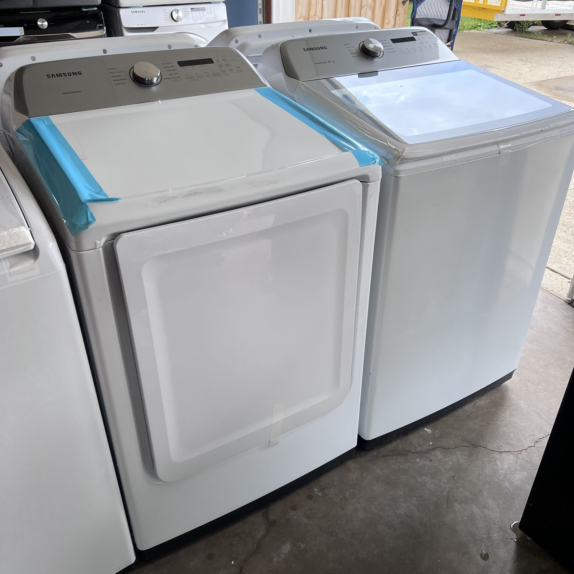 Washer And Dryer Set