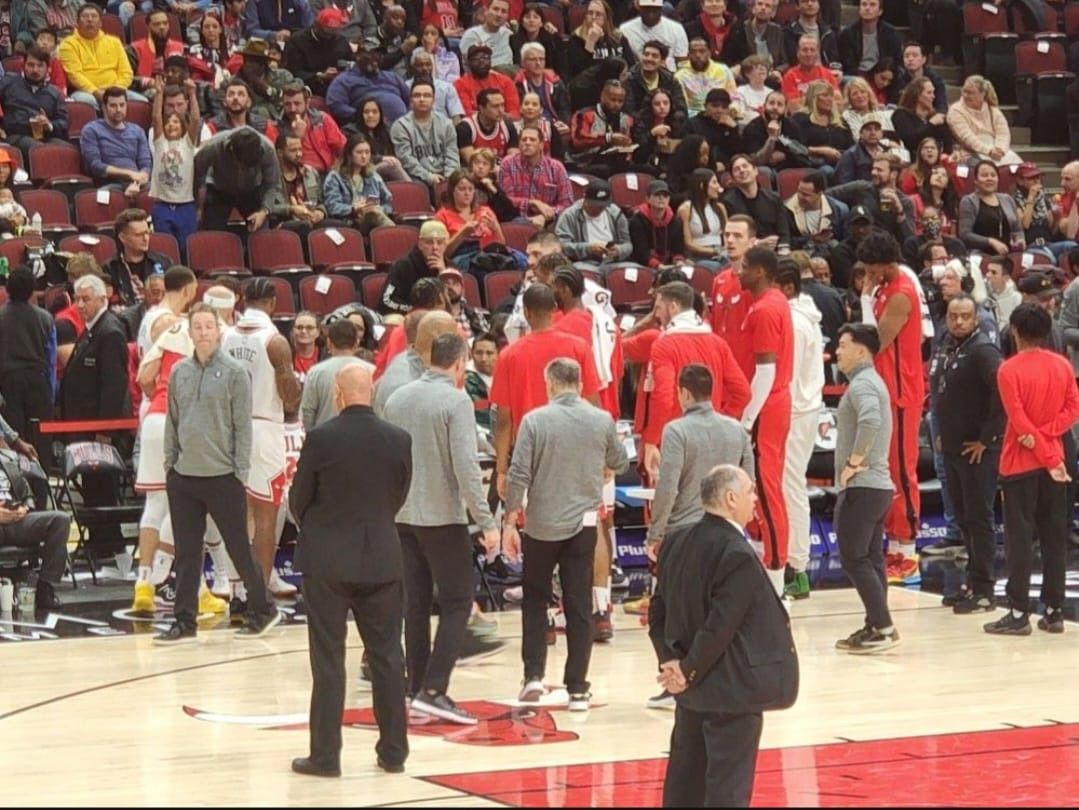 Bulls Vs. Thunder 1/13 Center Court Section 112 Row 11