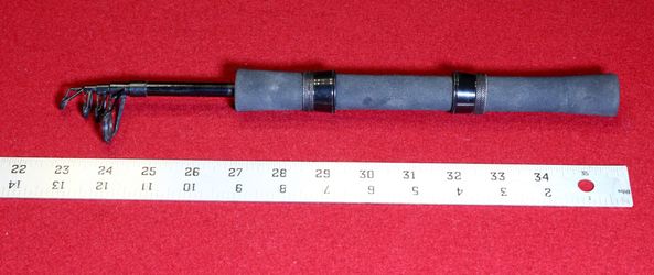 Collapsible fishing rod