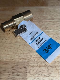 Apollo 3/4” sweat ball valve