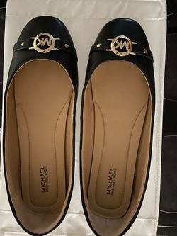 Michael Kors Black Ballet Flats