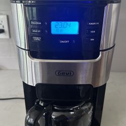 Gevi 10-Cup Drip Coffee Maker with Built-In Grinder
