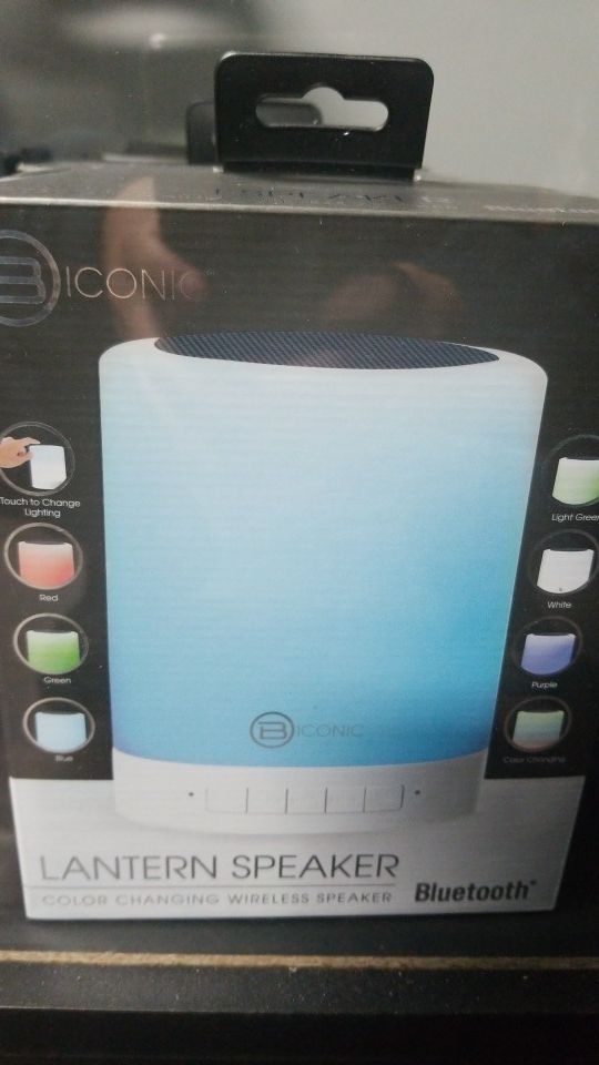 Lantern Bluetooth speaker