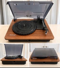 Retrolife Bluetooth Belt-Drive Record Player / Turntable