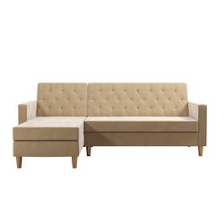  Liberty Reversible Sectional/Futon with Storage By Cosmopolitan 
