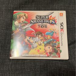 Super Smash Bros for the 3DS