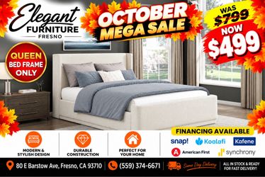 QUEEN BED FRAME