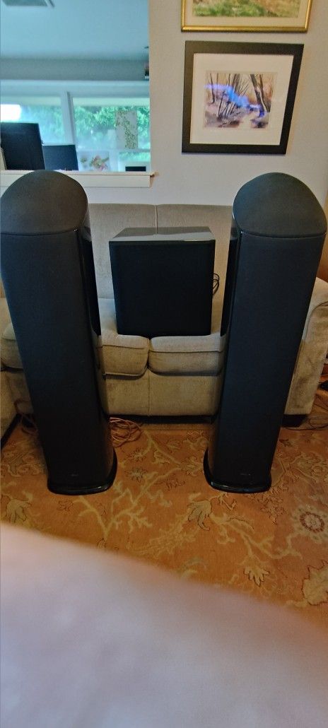 Mirage ODM-15 Speakers And Prestige S10 Subwoofer