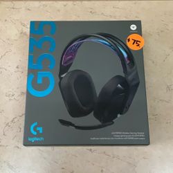 LOGITECH G535 LIGHTSPEED WIRELESS GAMING HEADSET.