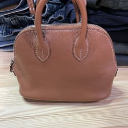 Mini Bolide Style Bag With Charm 
