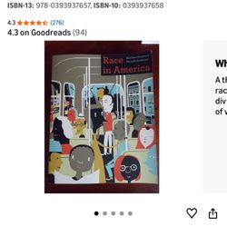 Race In America textbook 