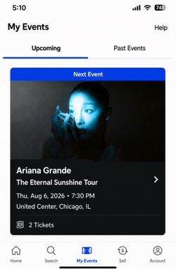Ariana grande tickets