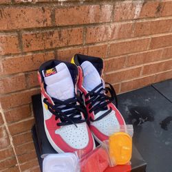 Jordan 1 Light Fusion Red Size 12 