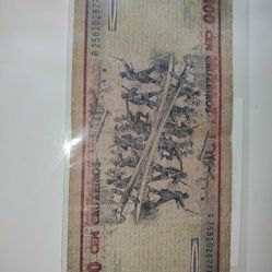 Billete De Brasil