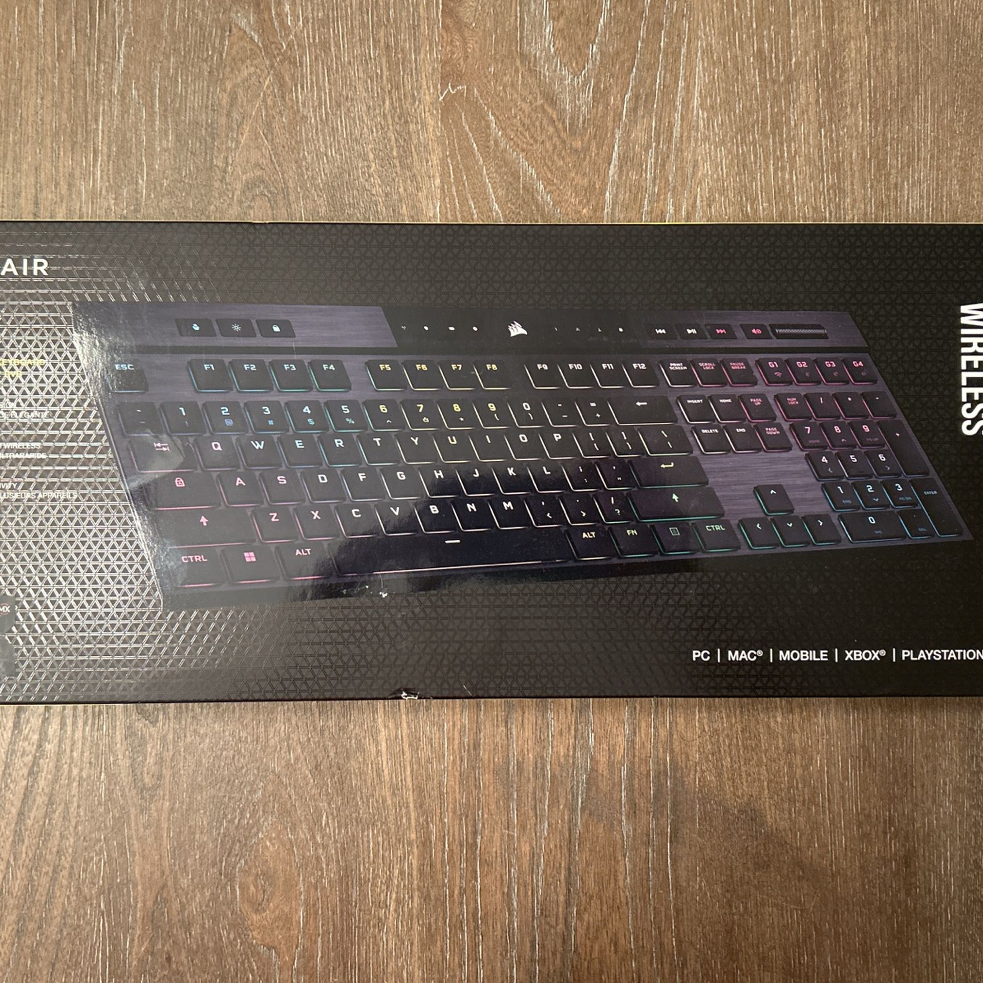 Brand new K 100 Corsair Key Board