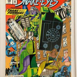 G.I. JOE: A REAL AMERICAN HERO #142 Snake eyes 1993 MARVEL COMICS