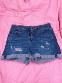 High Waist Womens Jean Shorts