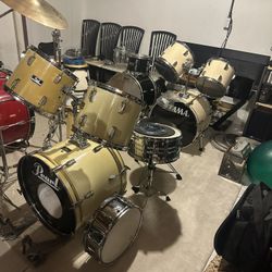 For Sale ,  16 Different Drums With Superior Hardware  Some Have Symbols And All Have Snares And Pedals Will To Sell Them  Some Have New Skins 