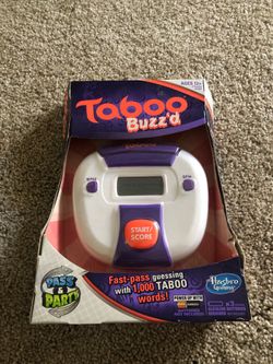 Taboo Buzz’d by Hasbro