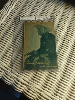 Vintage 1920's The Canyon Of Adventure Oh Boy Gum Card