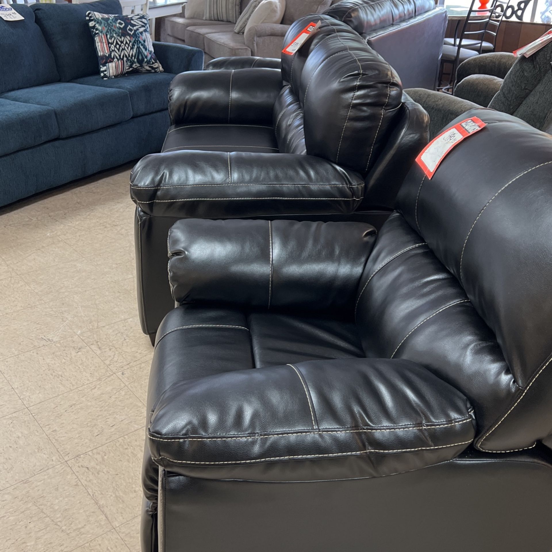 Brand new couch $600 brand new loveseat $600 brand new recliner chair that rocks $399